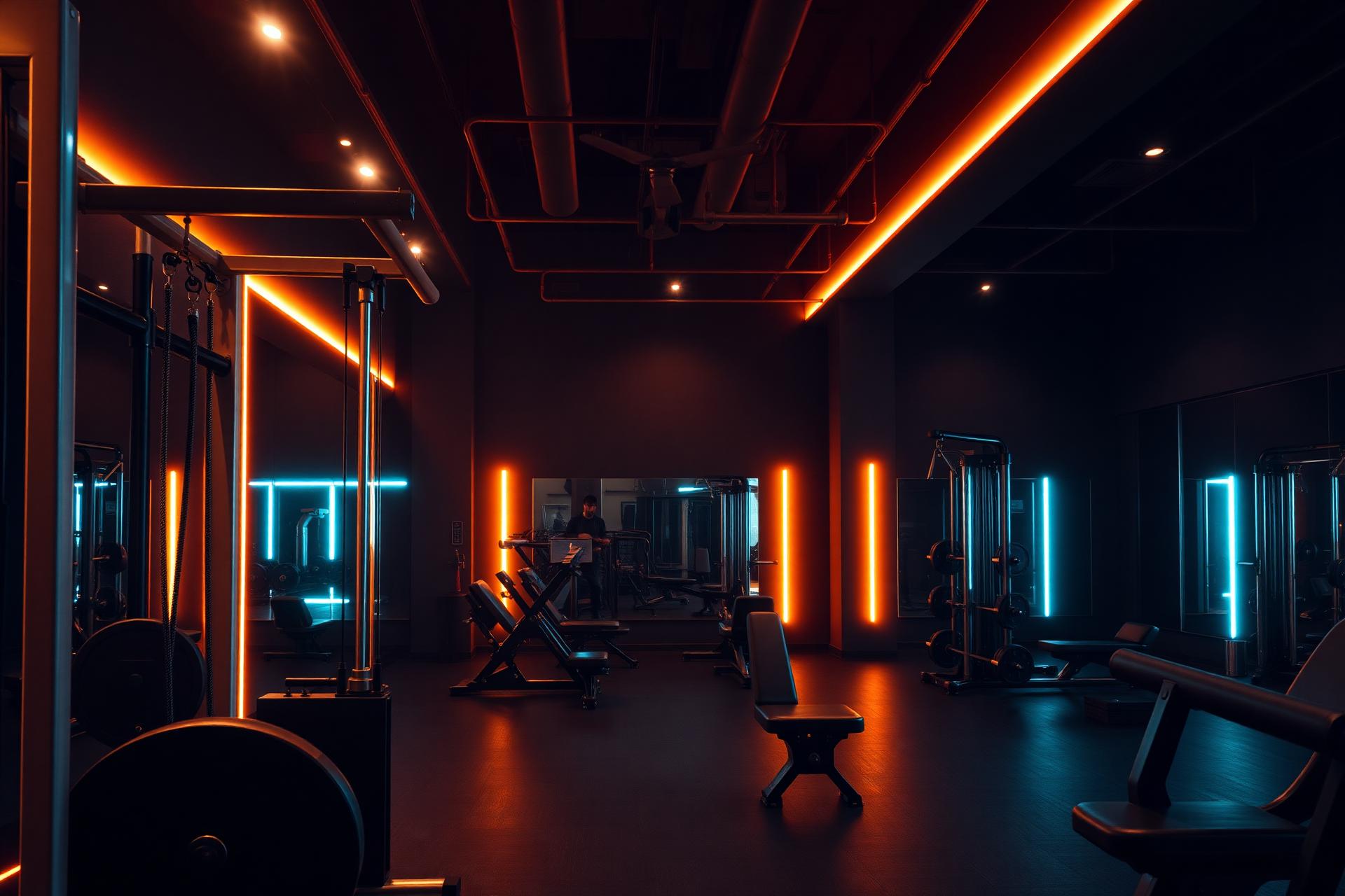 Interior do Domit Studio de Musculação em Curitiba